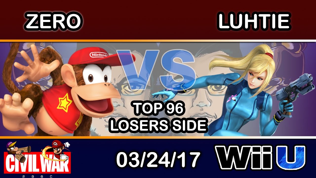 2GGC: Civil War — TSM | ZeRo (Дидди) против Luhtie (Самус в нулевом костюме) — 96 лучших проиграв...