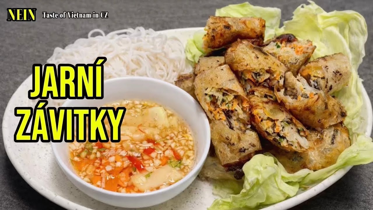 Nem Rán – křupavé Vietnamské Jarní Závitky 😋