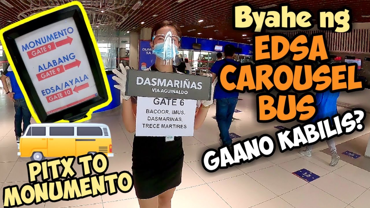 EDSA CAROUSEL BUS RIDE from PITX Parañaque to Monumento Caloocan | EDSA Bus Stops Update