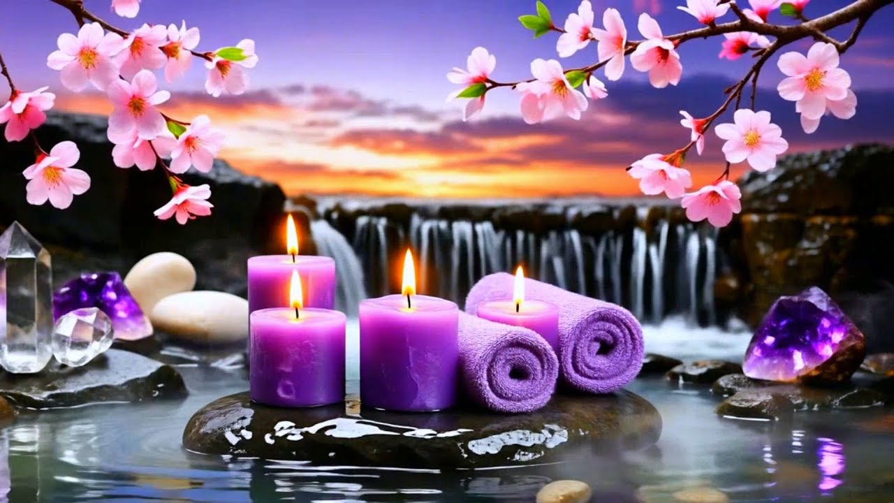 Healing Piano with Soothing Water Sounds 🌿 Relieves Stress, Calm Anxiety & Depression, Deep Sleep