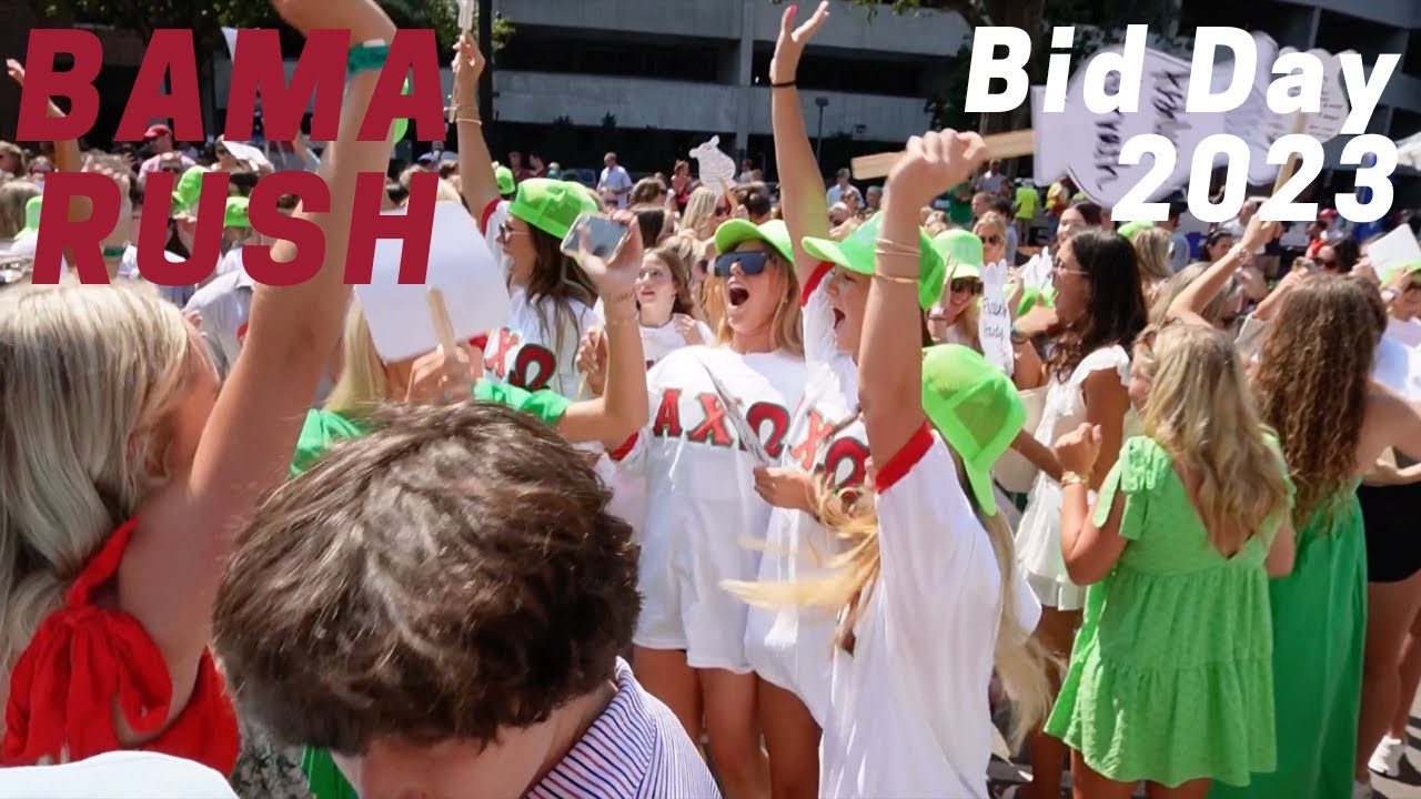 BAMA RUSH Bid Day 2023