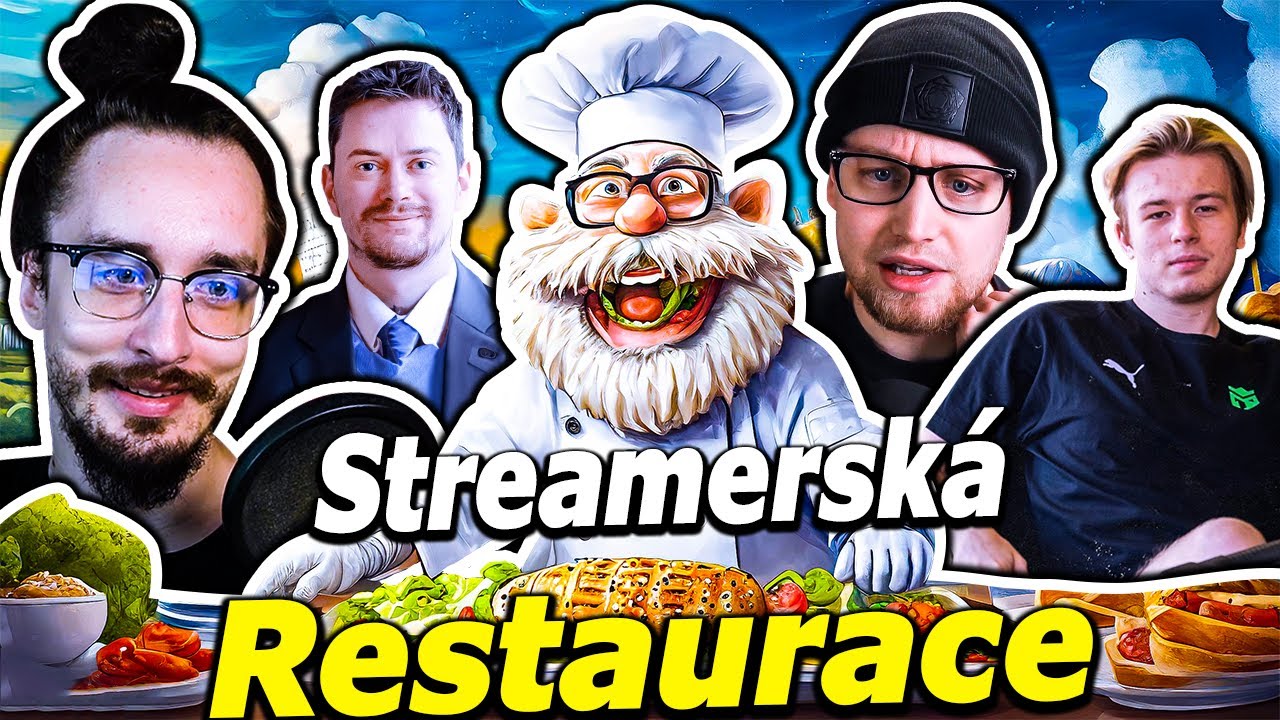 Streameři mají vlastní RESTAURACI - Flygun, Haiset a Herdyn!