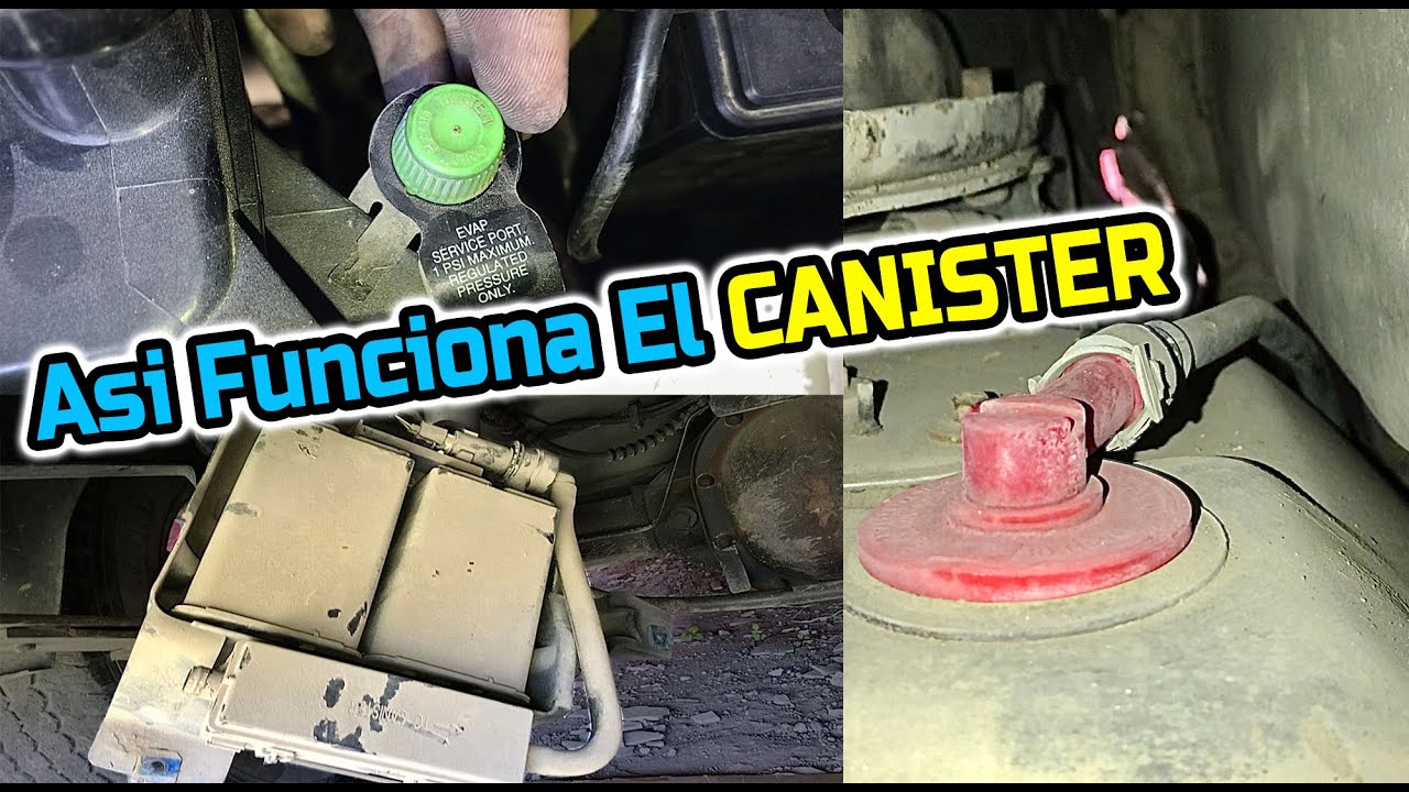 Como Funciona el CANISTER /SISTEMA EVAP De Los Vapores Del Tanque De GASOLINA En la Ford Explorer