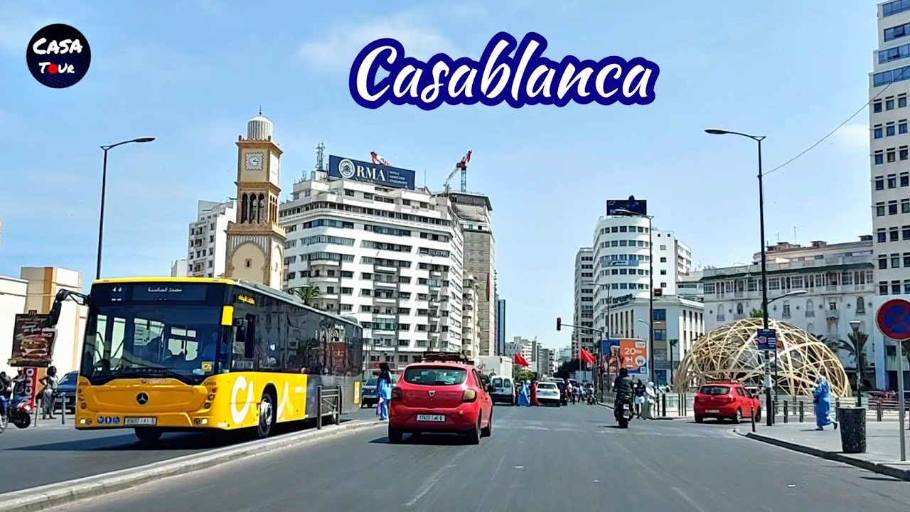 Casa Bd des FAR جولة في شارع الجيش الملكي كازابلانكا