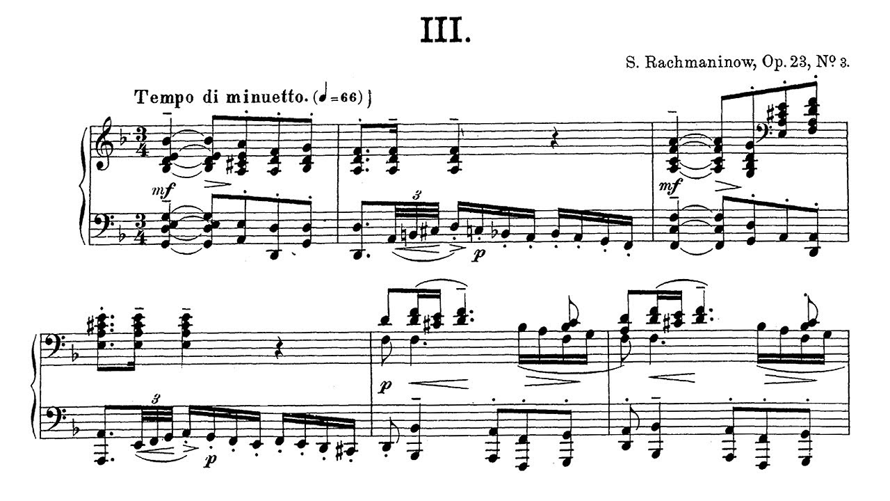 Rachmaninoff / Constance Keene, 1964: Prelude in D minor Op. 23 No. 3 - Philips PHC 2-006