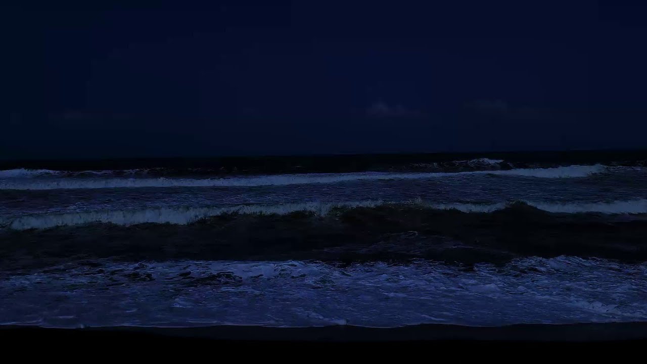Relaxing Ocean Sounds for Deep Sleep  Stress Relief & Deep Night Therapy | No Ads