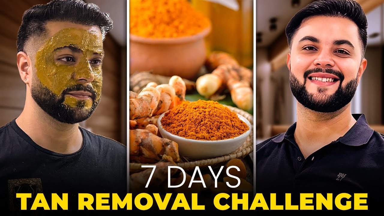 7 Days Tan Removal Challenge || Clear Glowing Skin || 100% Results