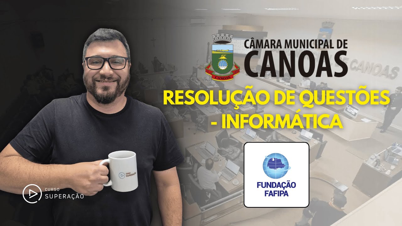 RESOLUÇÃO DE QUESTÕES - INFORMÁTICA - BANCA FAFIPA