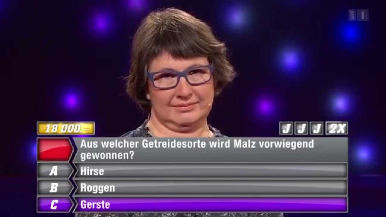 Quizshow «1 gegen 100» mit Theres Keiser