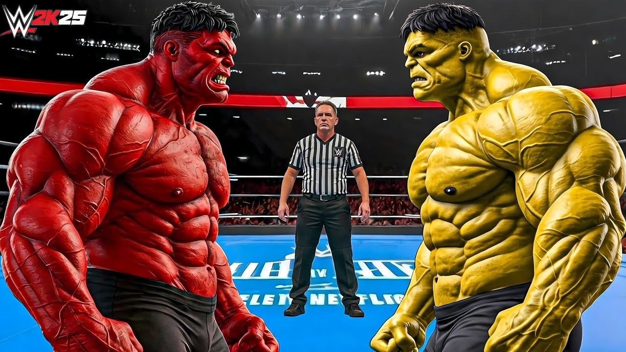 RED HULK VS YELLOW HULK - EPIC BATTLE | PS5 Gameplay 