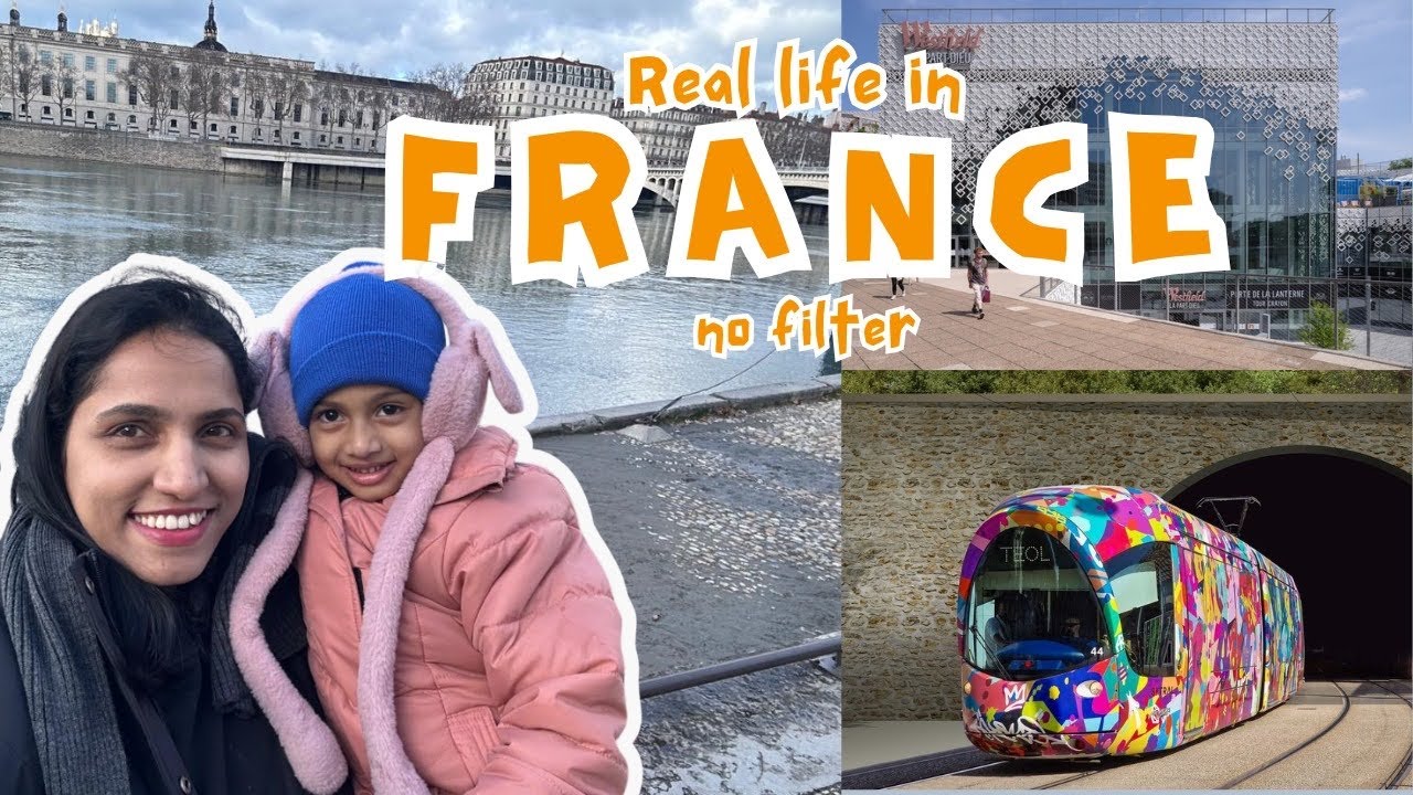 Weekend in Lyon | River Walk,Metro Card & Mall Visit 😲 First Time Experience!