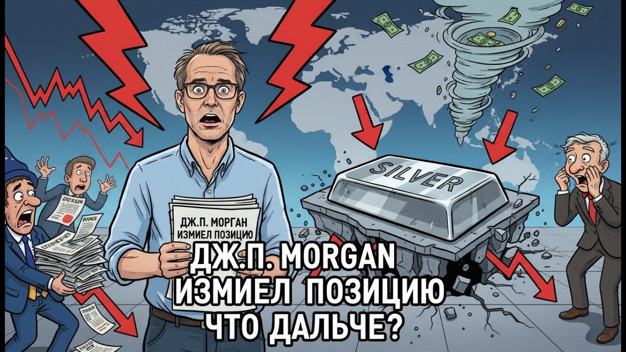СРОЧНЫЙ СИГНАЛ ПО СЕРЕБРУ! Что происходит с серебром, JP Morgan и что будет дальше?