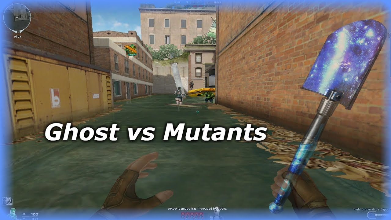CF WEST: Геймплей Ghost Vs Mutant