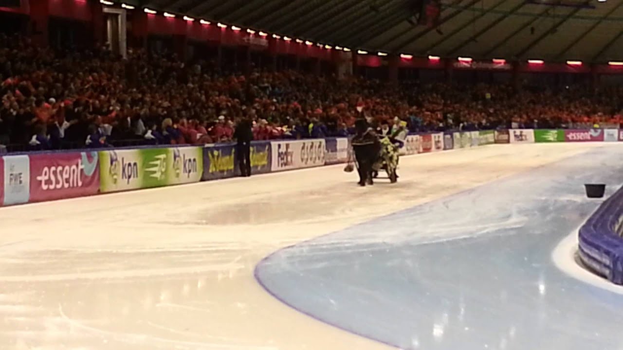 de arreslee in Thialf