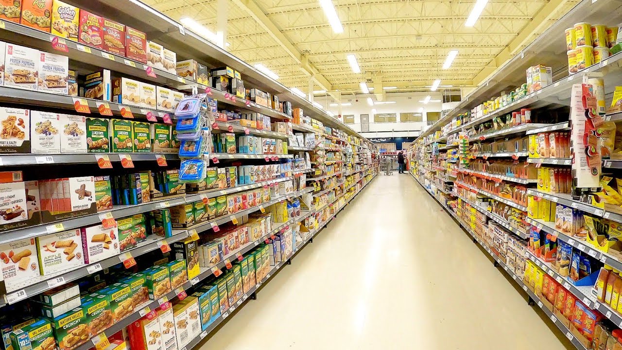 Loblaws Shopping Tour, Canada, Toronto ,4k video January, 2021
