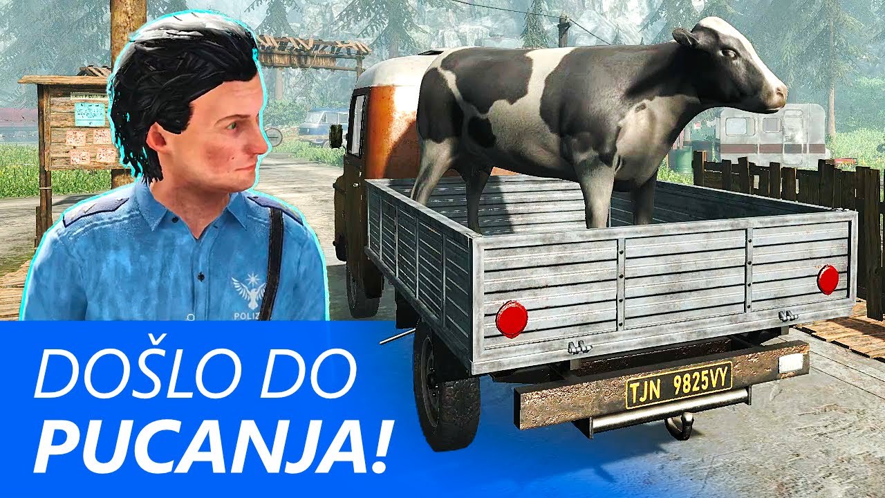 Lik na GRANICI skriva DROGU U KRAVI?! // Contraband Police 2024 (EP2)