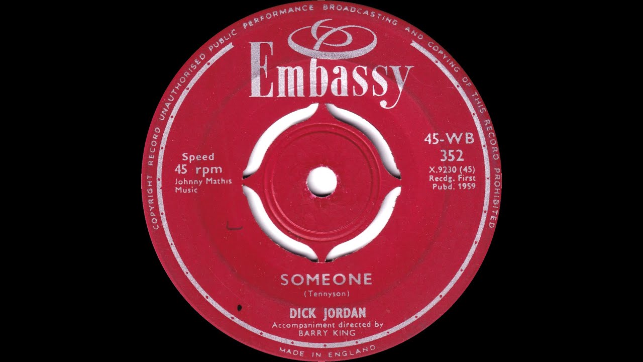 Dick Jordan - Someone