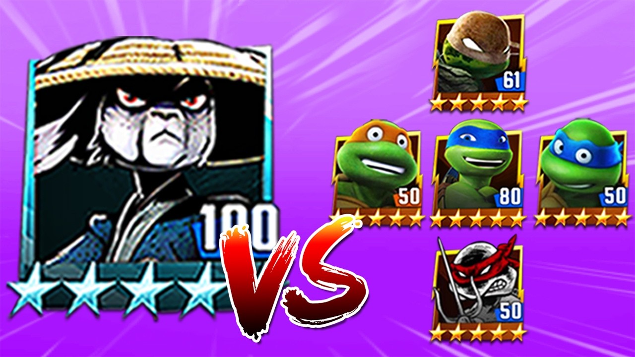 TMNT Legends Usagi VS Mikey Classic, Leo, Mikey VQ, Leo Classic, Raph Original
