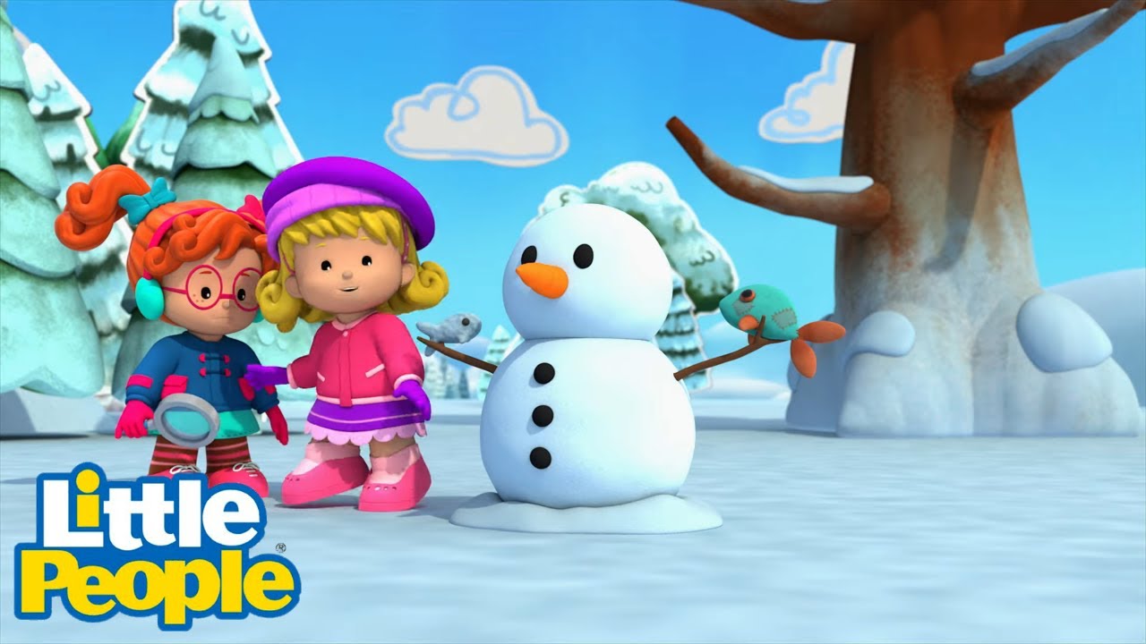 Little People | Do You Want to Build a Snowman? ☃️ | Little People Fisher Price