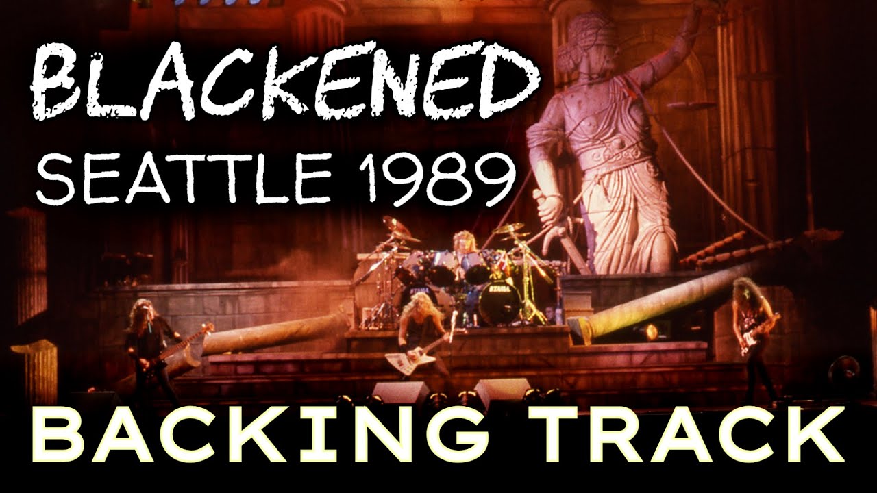 Metallica - Blackened Live Seattle 1989 - Full Backing Track | Reckless_Metal