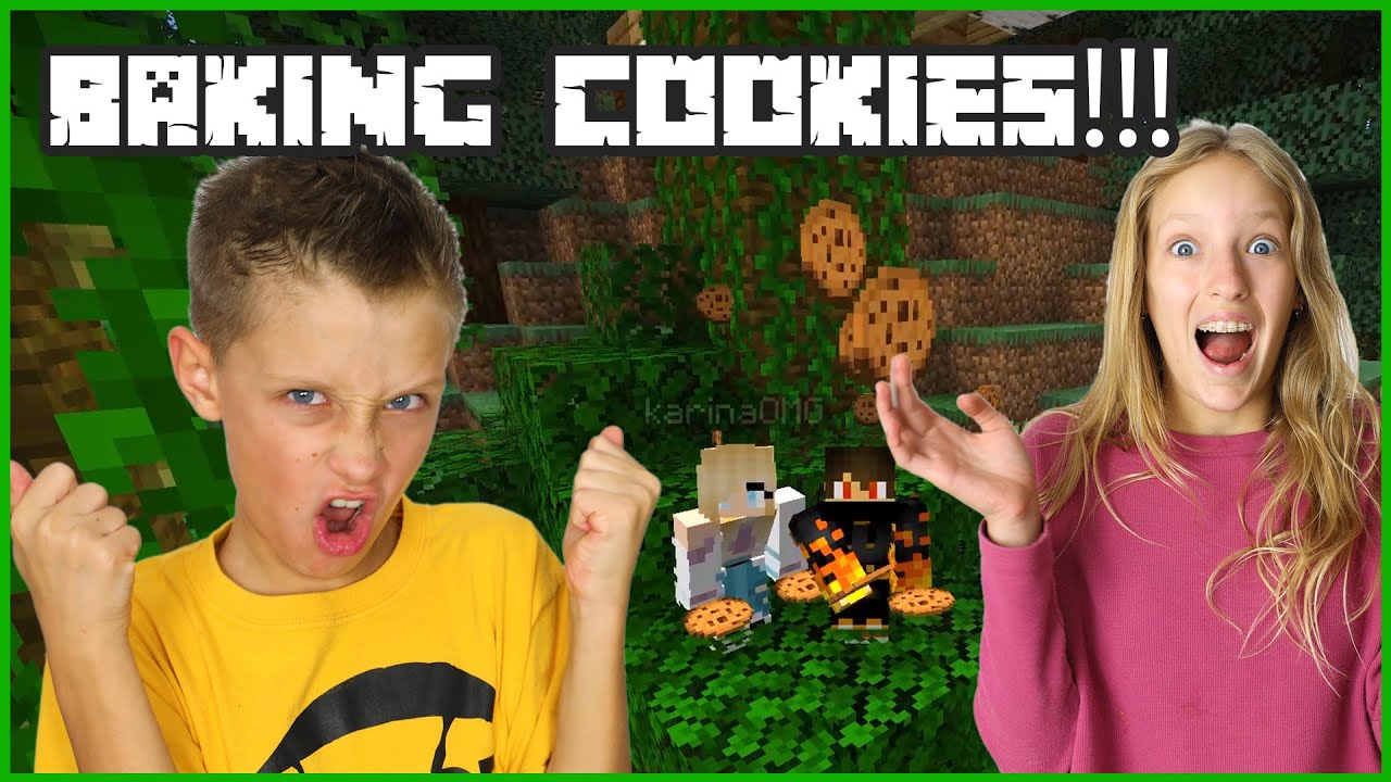 MAKING A BUNCH OF COOKIES WITH KARINA!!!