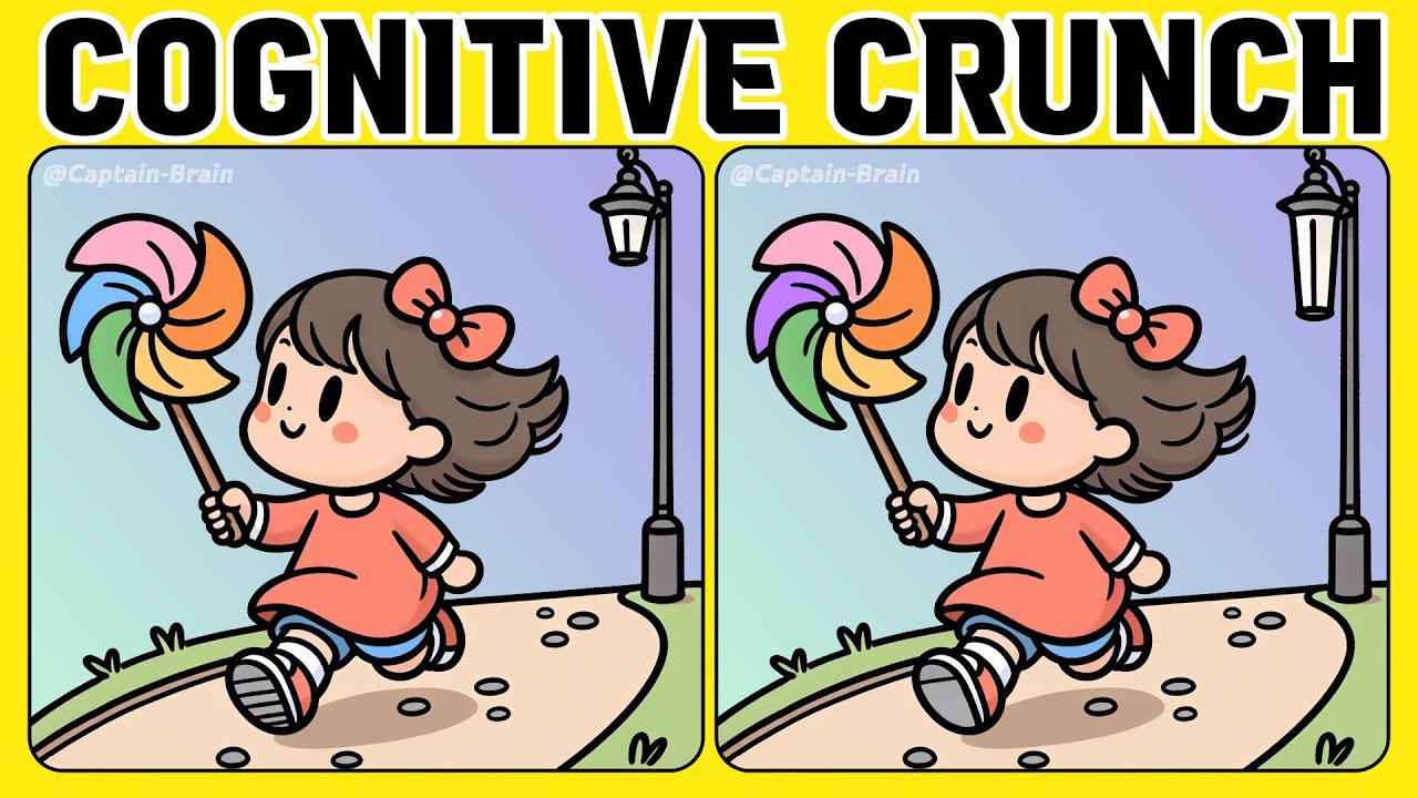 🧠🧩Spot the 3 Differences | Brain Training 《Normal》