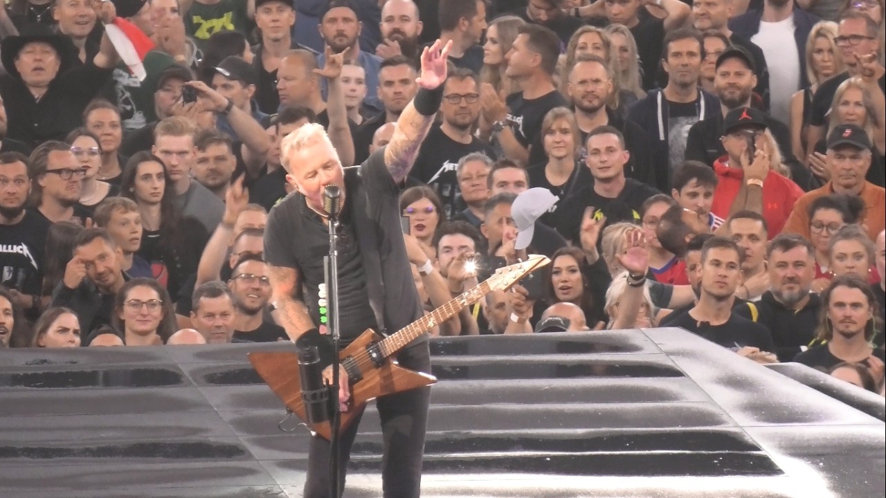 Metallica - ONE / Enter Sandman / END SHOW Live at PGE Narodowy, Warsaw, Poland 07.07.2024 4k
