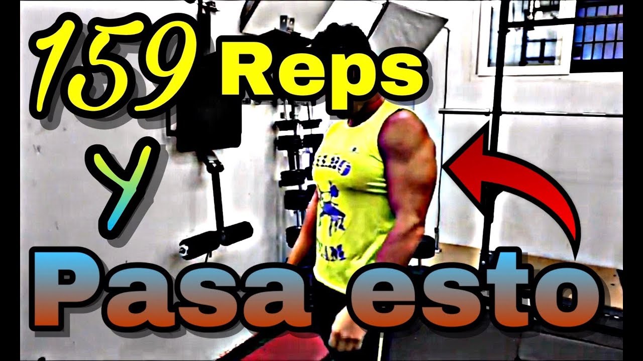 COMO HACER CRECER EL TRICEPS RAPIDO - 7 series, 159 repeticiones - EL MEJOR ENTRENAMIENTO