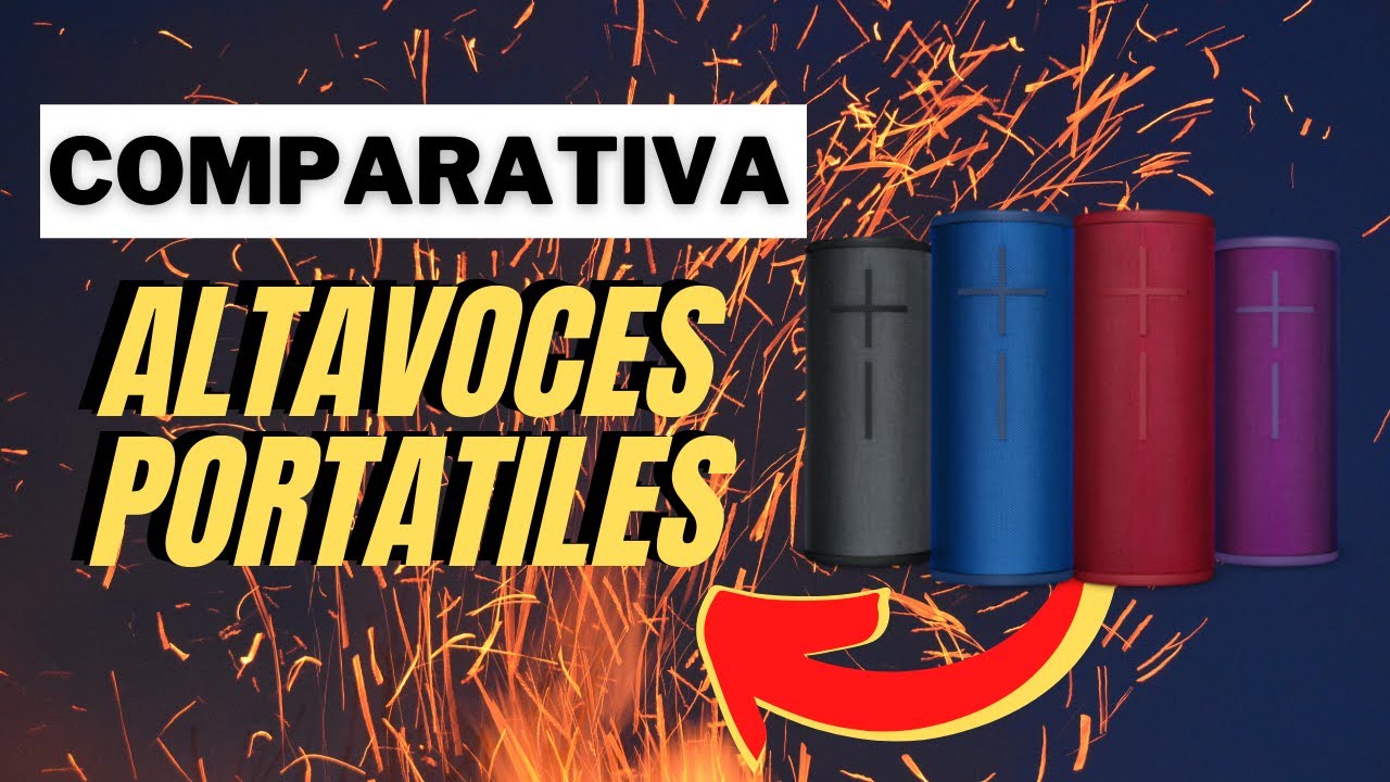 COMPARAMOS LOS MEJORES ALTAVOCES PORTATILES 🥇 [2022] TOP MEJORES ALTAVOCES BLUETOOTH CALIDAD PRECIO🚀