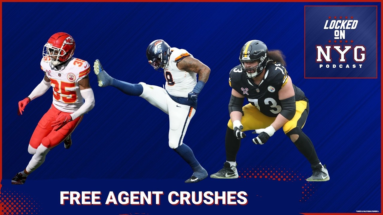 GIANTS CRUSH LIST: Top 3 Free Agents New York Needs to SECURE