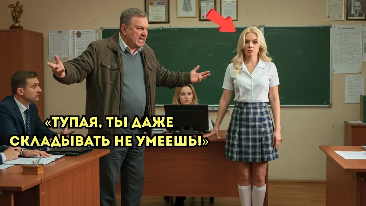 Учитель УНИЗИЛ БЕДНУЮ ДЕВОЧКУ... Но Не Знал, Что Она ГЕНИЙ МАТЕМАТИКИ
