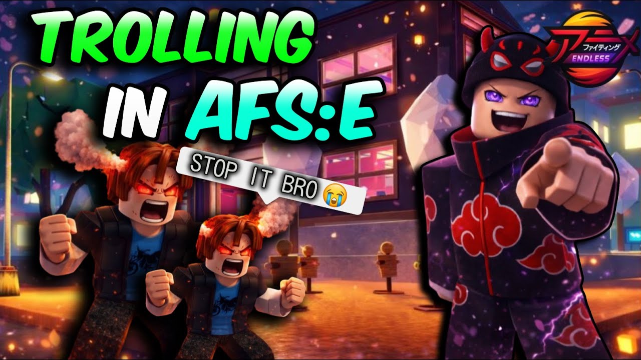 TROLLING with RIPPLE EYES in AFS:E (OP)👾🔥 [Roblox ; AFS:E]