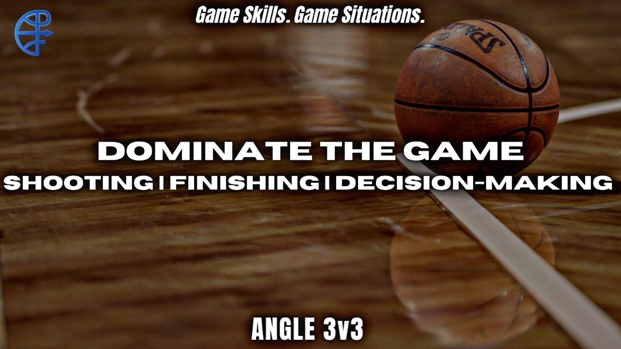 MASTER Drive & Kick Decision Making 3x3 Drill