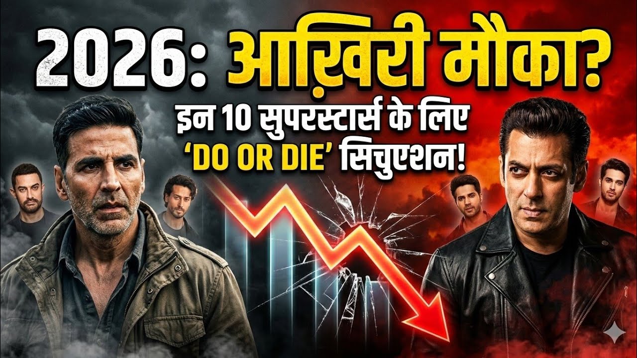 Bollywood 2026: Top 10 Actors Facing Career Crisis | Akshay, Salman, Aamir & More.