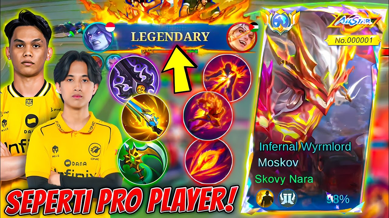 WAJIB NONTON INI !! Cara Main Moskov Seperti PRO PLAYER Yang Bikin Musuh Kena Mental!! ~ MLBB