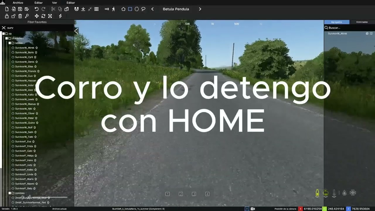Dayz Editor Habilitar simulacion 