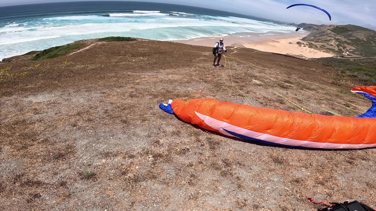 Gleitschirmfliegen in Cordoama - Soaren an der Westküste Portugals S14E18
