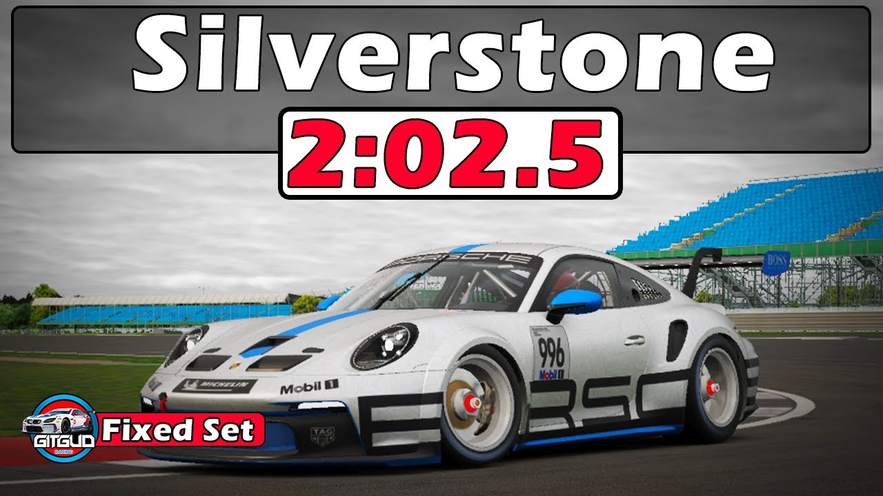 iRacing Porsche Cup Silverstone Track Guide - 2:02.5