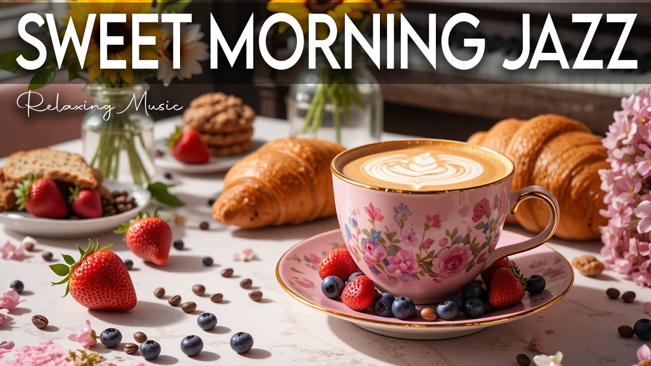 Sweet Morning Jazz ☕ Bossa Nova background for Studying, Working & Relaxing