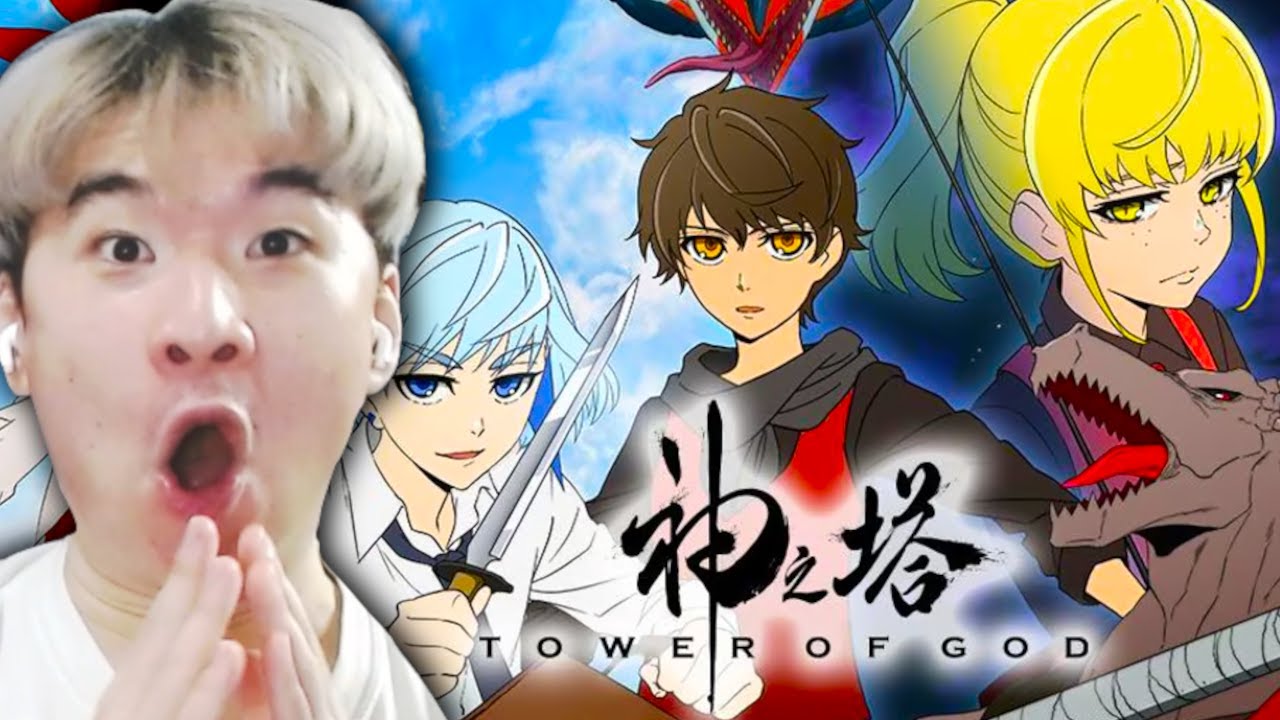 Discount BTS Member REACTS to Tower of God Opening & Ending