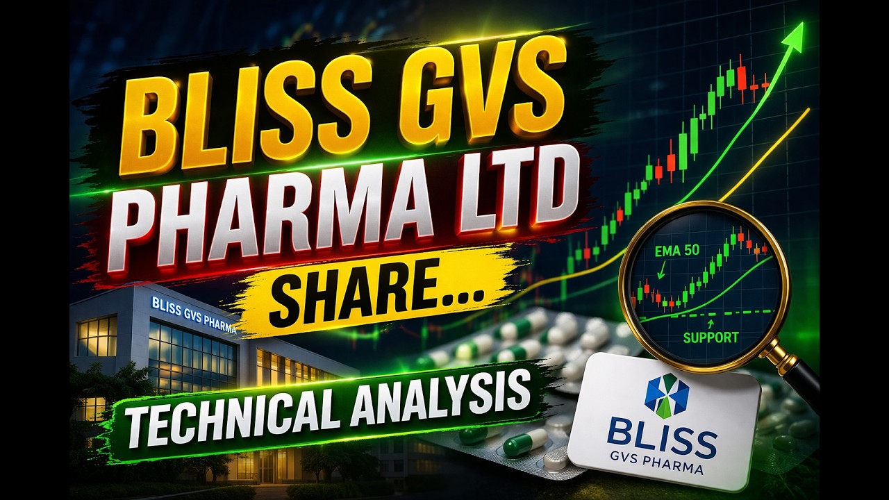 Bliss GVS Pharma Share Technical Analysis 🚀 | Breakout ya Reversal? 🤔
