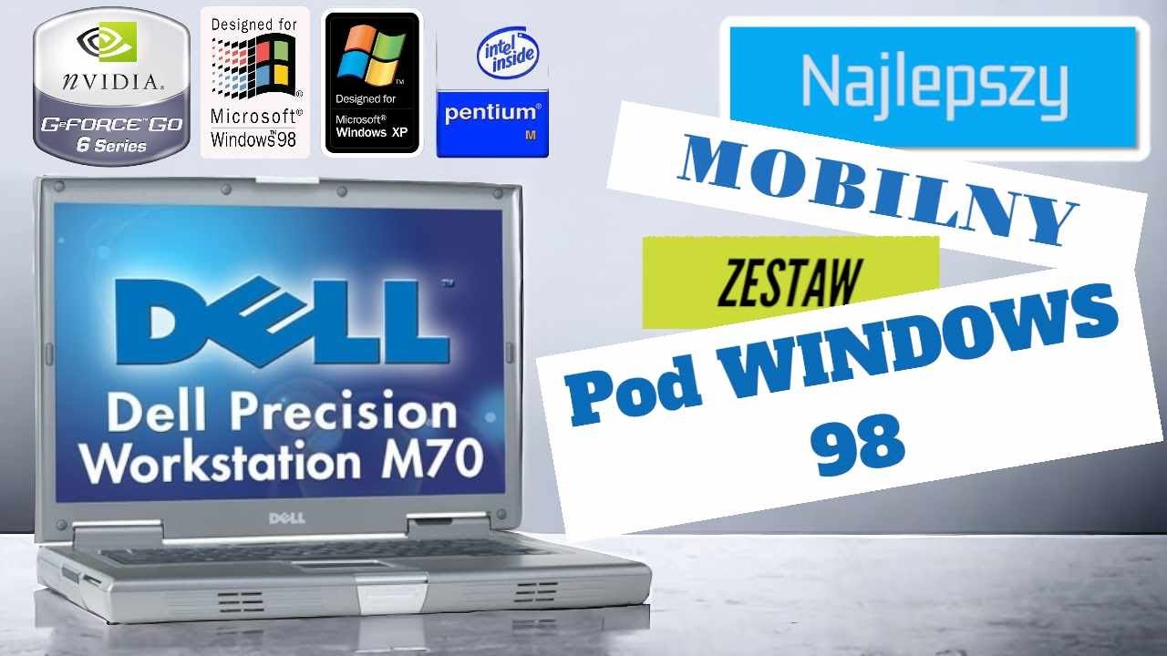 Windows 98/XP Nvidia 6800GT, i wiele więcej, a to wszystko w laptopie RETRO!!