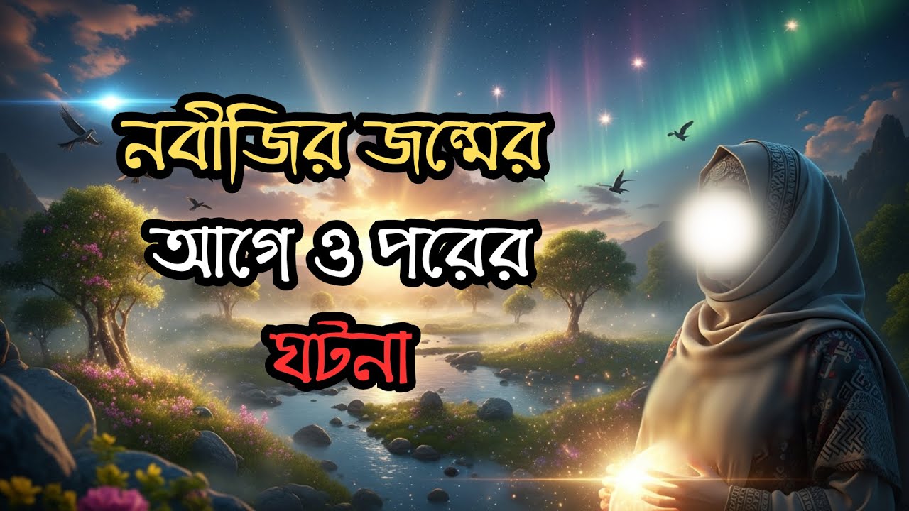 নবীজির জন্মের পর যেভাবে পৃথিবী বদলে গিয়েছিল। রাসুল সাঃ এর জন্মের আগে ও পরের অলৌকিক ঘটনা। Rasul SAW