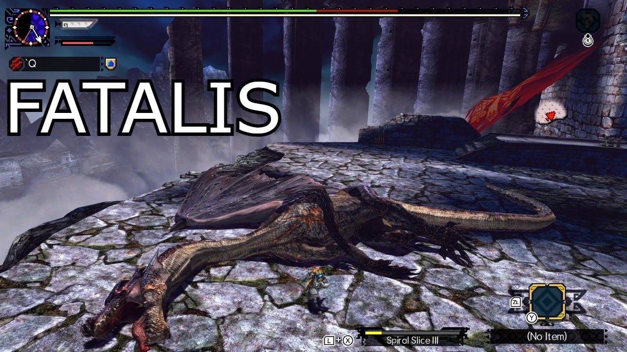 MHGU | Hunting Fatalis with Dual Blades