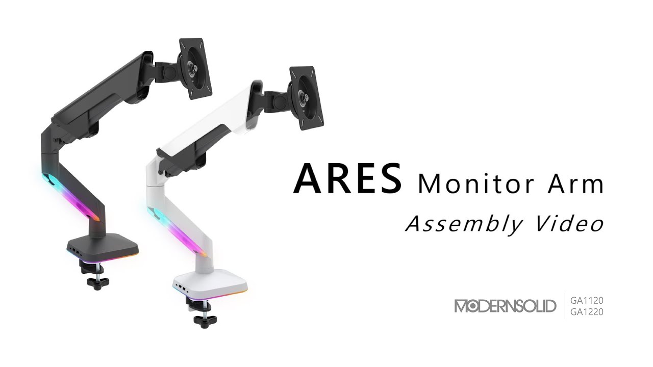 Ares Monitor Arm - Assembly | MODERNSOLID