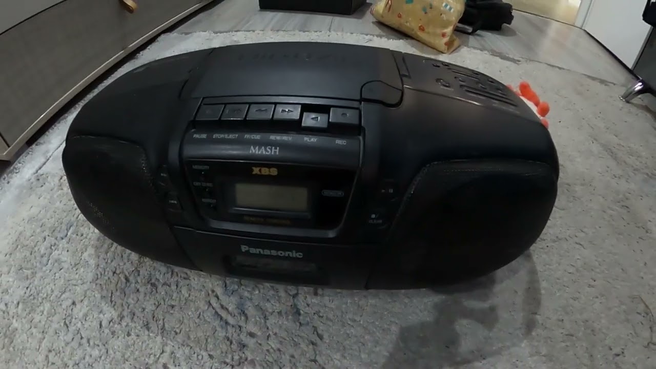 Boombox radio kaseta cd Panasonic RX-DS25