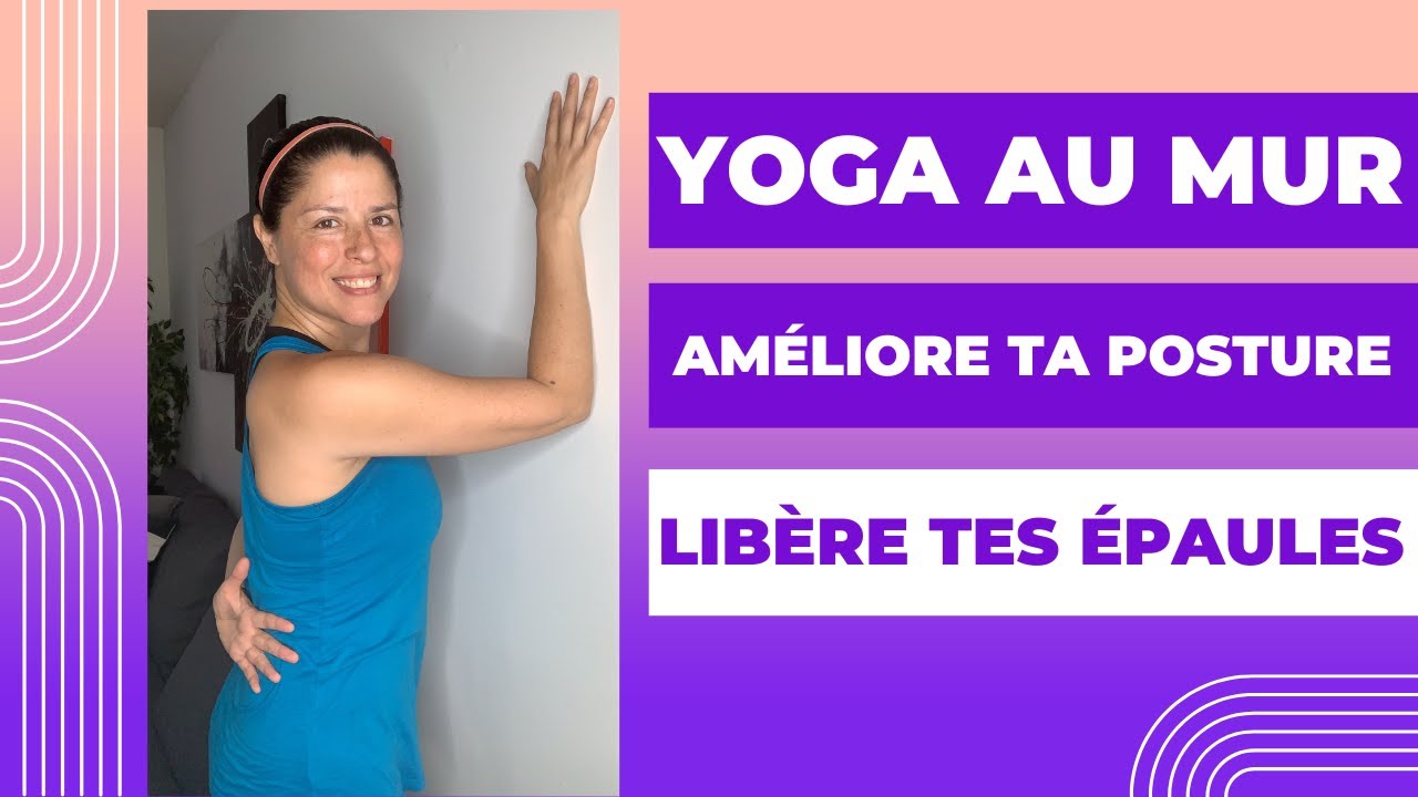 Exercice de Yoga au Mur Que Tu Dois Essayer !