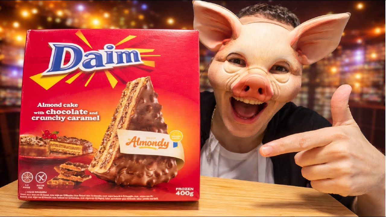 ASMR DAIM 😍 CAKE CHOCOLATE 🍫
