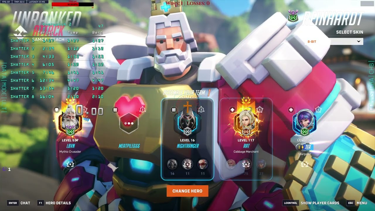 LVL 537 Rein: Hero Level Grind Ep.126 - Too Proud to Swap (Speedrun First Ult)