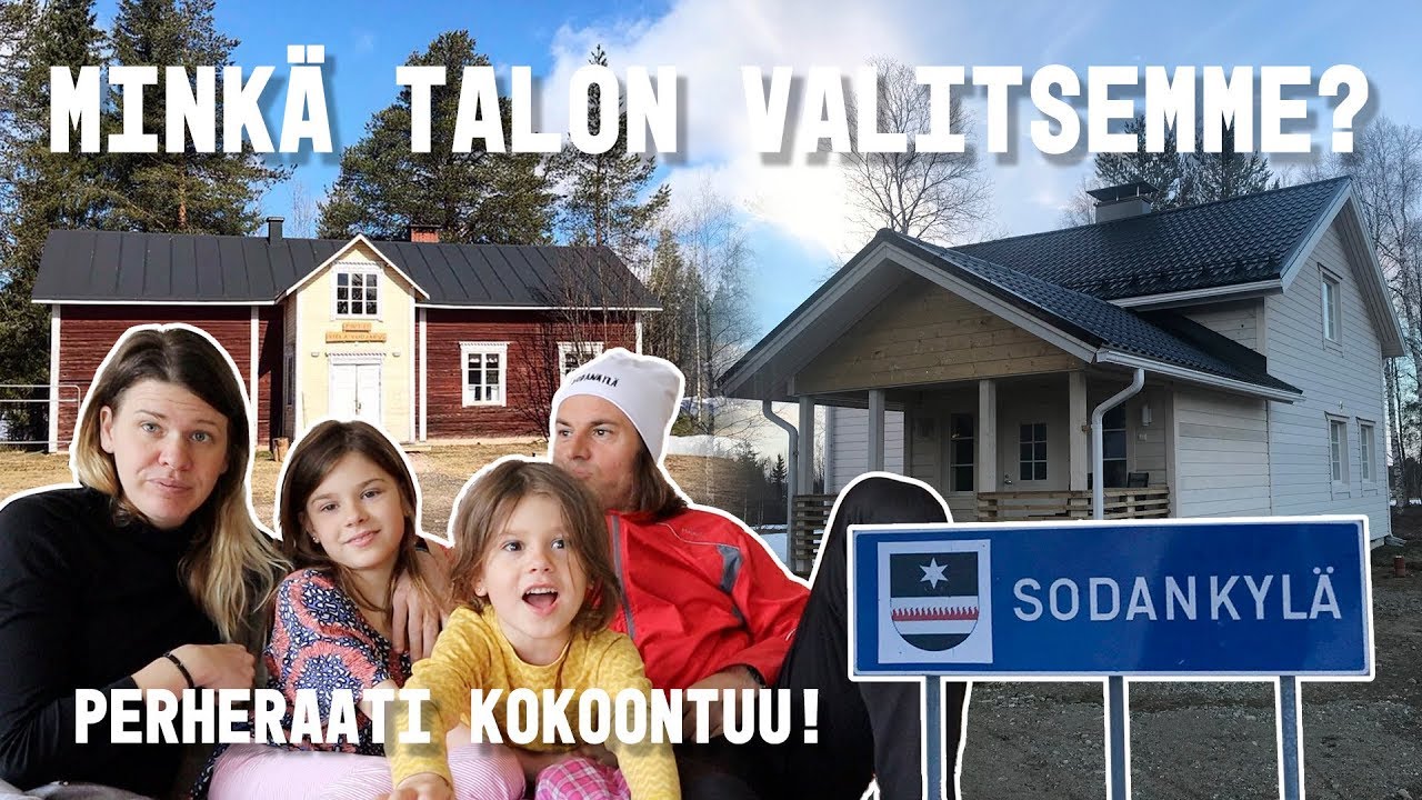 TALOJEN ESITTELYVIDEO! #vaihtovuosisodankylässä